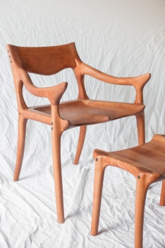 Maloof-inspired chair